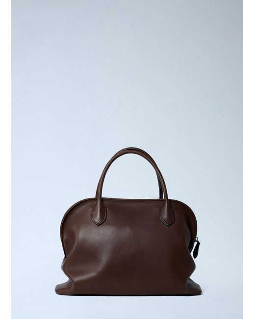The Row Brown Agnes Handbag