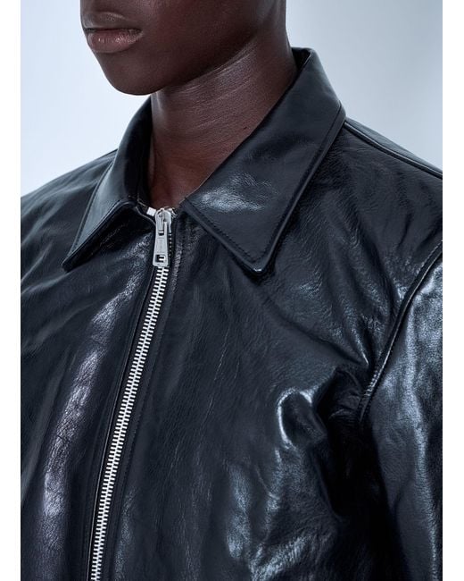 Our Legacy Blue Mini Jacket Top Dyed for men
