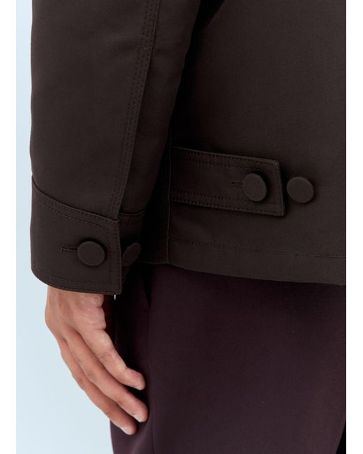 Gucci Gray Technical Cotton-Blend Jacket for men