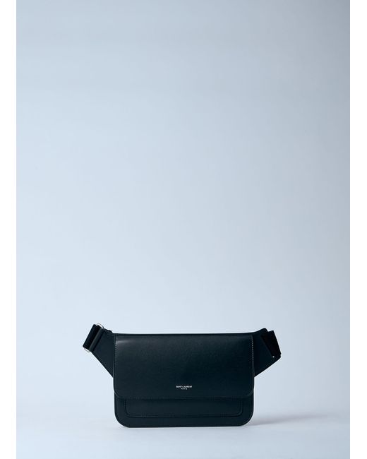 Saint Laurent Blue Leather Belt Bag for men