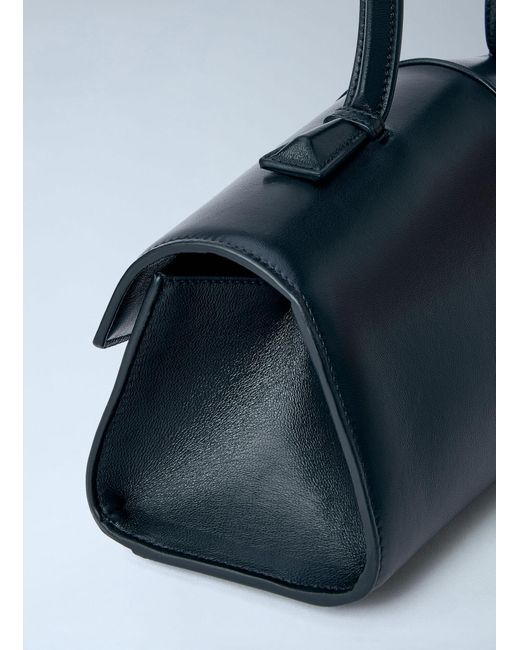 Jil Sander Blue Linea Shoulder Bag