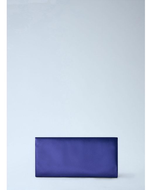 Saint Laurent Blue Evening Clutch