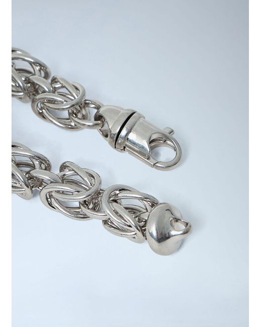 Totême Blue Byzantine Link Chain Bracelet