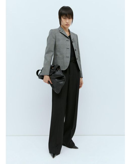 Gucci Black Tailored Wool Pants