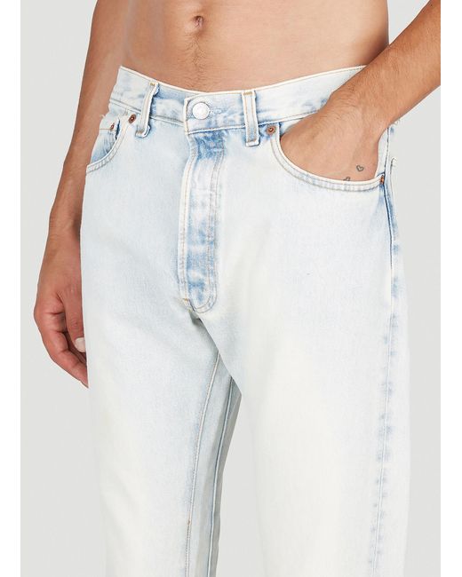 GALLERY DEPT. White La Flare Jeans for men