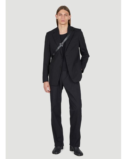 Lanvin Gray Patch Pockets Blazer for men