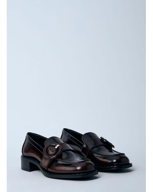 Prada Black Sienna Loafers