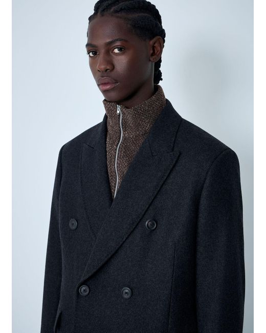 Our Legacy Blue Whale Coat for men