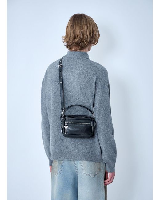 Acne Blue Camero Kit Crossbody Bag for men