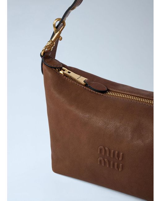 miumiu letter shoulder bag♡ MIU MIU Letter Logo Handbag Shoulder Bag For Women 13.7x15.7 in | eBay