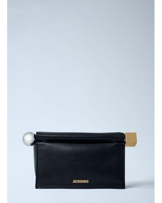 Jacquemus Blue La Pochette Rond Carrã Clutch