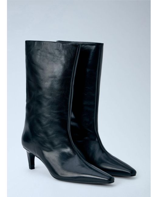 Jude Blue Cave Mid Calf Boots