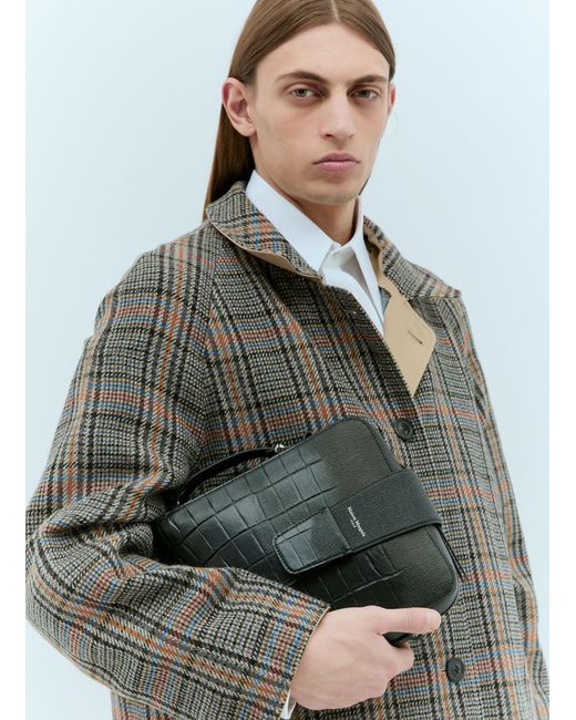 Maison Margiela Green Fusion Line Shoulder Bag for men
