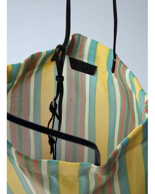 The Row Blue Mini Barn Tote Bag
