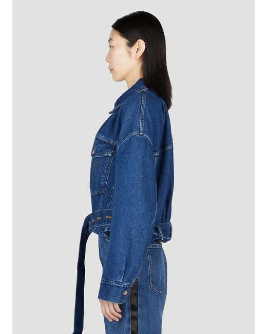 MERYLL ROGGE Blue Denim Jacket