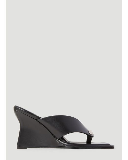 Paris Georgia Basics Dune Wedges in Black Lyst Canada