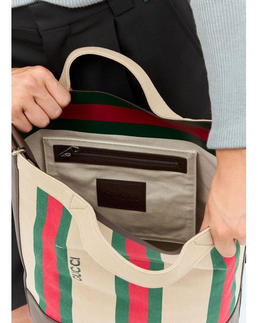 Gucci Gray Large Tote Bag for men