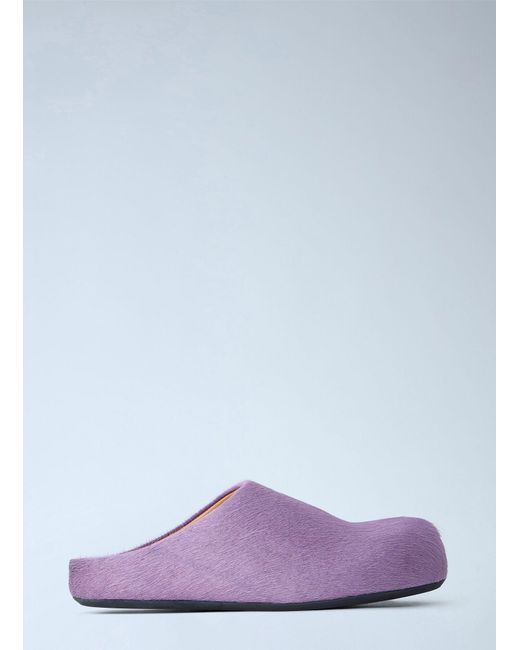 Marni Purple Fussbett Sabot
