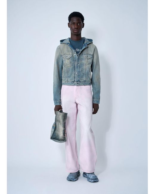 Acne Multicolor 1981 Coated Jeans