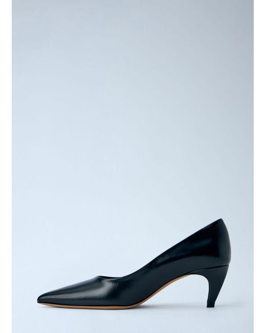 Jude Blue Blade Pumps