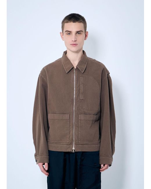 Dries Van Noten Brown Veper Jacket for men