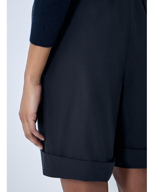 The Row Blue Emiliano Shorts