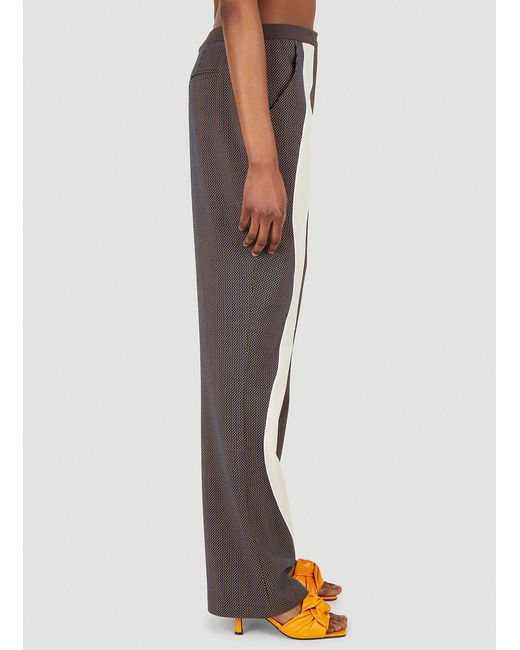 Ahluwalia Brown Expressive Tailored Pants