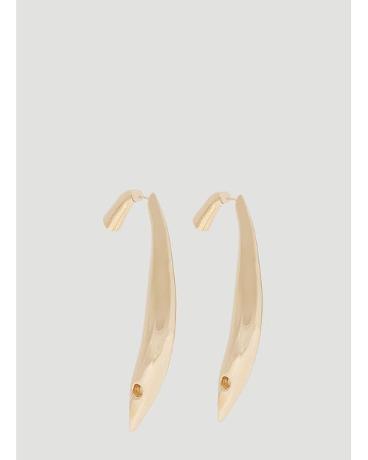 Bottega Veneta Natural Sardine Earrings