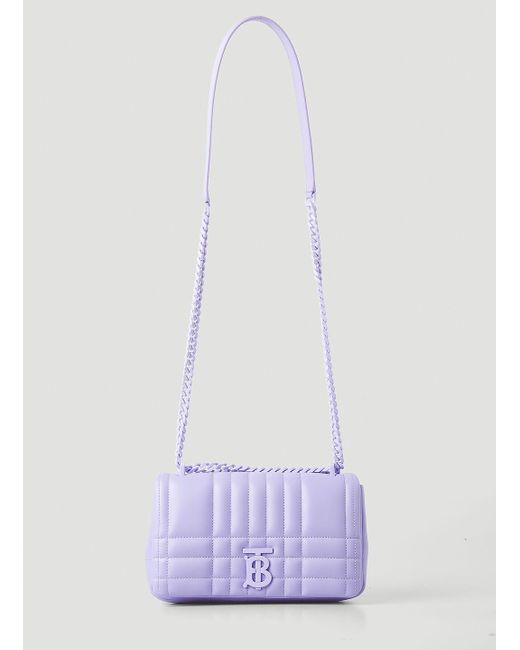 Burberry Purple Lola Shoulder Bag