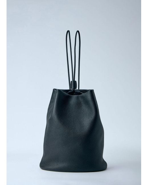 The Row Blue Joe Leather Backpack