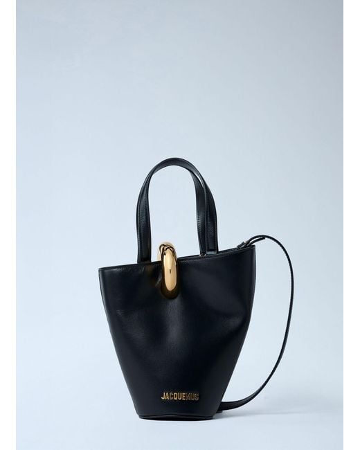 Jacquemus Blue Le Petit Bambola Bucket Bag