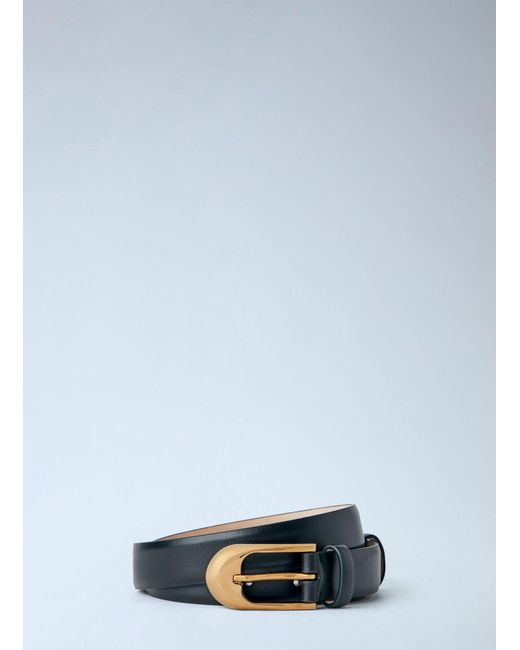 Khaite Blue Dome Belt