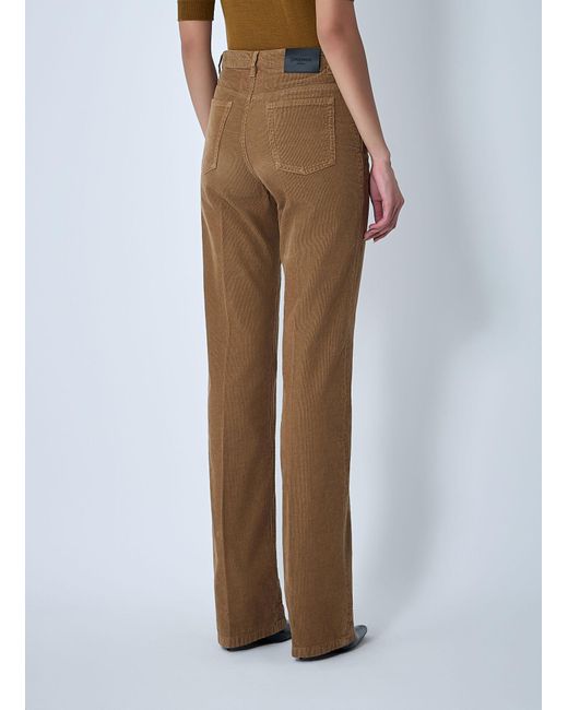 Saint Laurent Brown Clyde Corduroy Pants