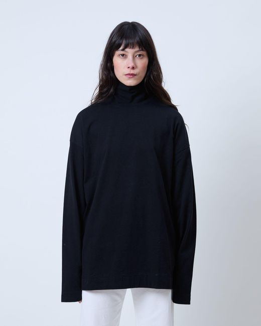 Phoebe Philo Blue Long Sleeve Jersey Top