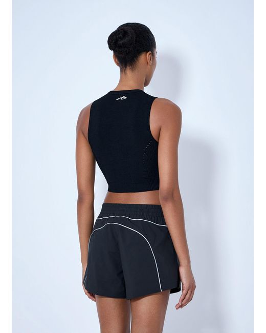 Balenciaga Blue Fitted Cut Top