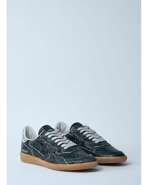 HIDNANDER Blue Mega T Crinkle Sneakers
