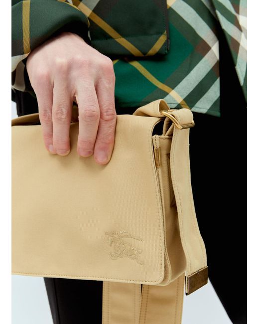 Burberry Green Trench Crossbody Bag for men