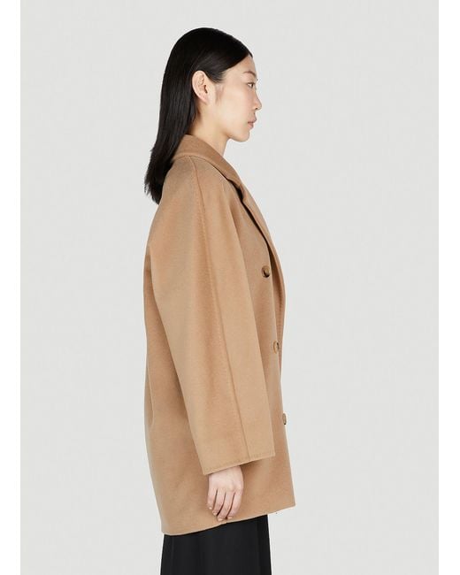 Max Mara Natural Short 101801 Icon Coat