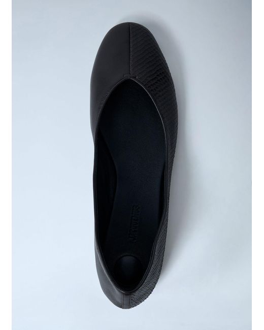Jacquemus Black Les Ballerines Ovalo