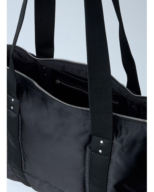 Rick Owens Black Nylon Tote Bag for men