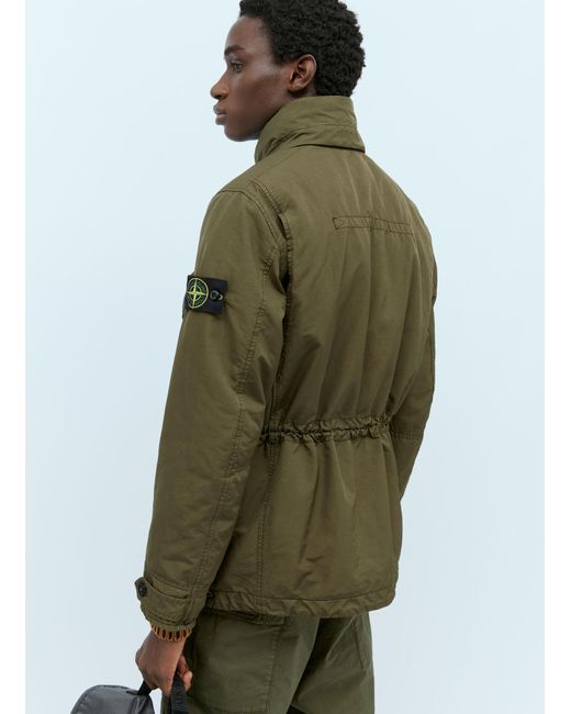 Cargo jacket deals with hood