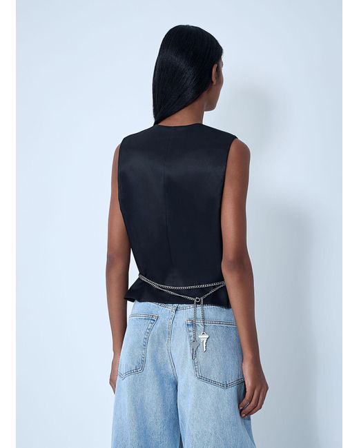 Alexander Wang Blue Tailored Vest