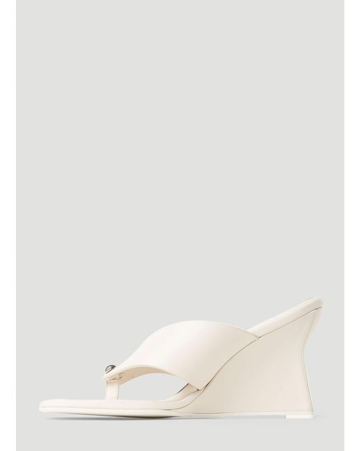 Paris Georgia Basics Dune Wedges in Natural Lyst UK