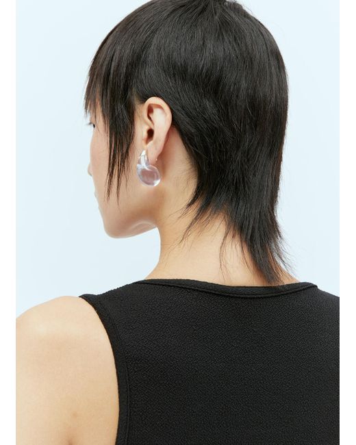 Bottega Veneta Natural Drop Earrings