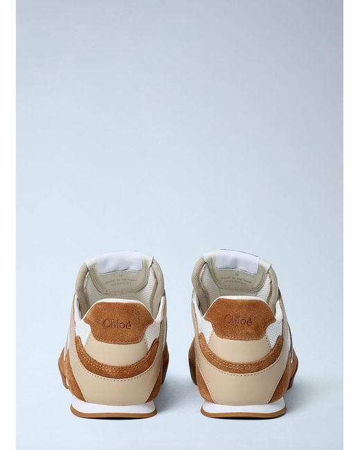 Chloé White Chloã Kick Sneakers