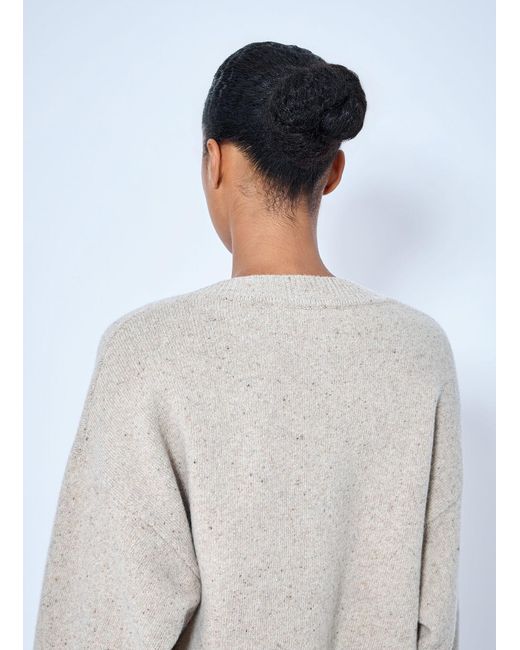 Rohe White Classic Mouliné Jumper