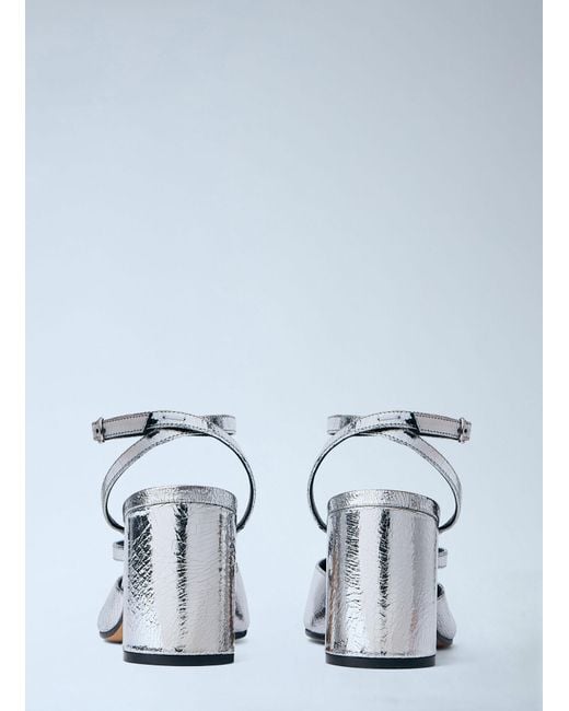 Maison Margiela White Tabi Pump Sandals