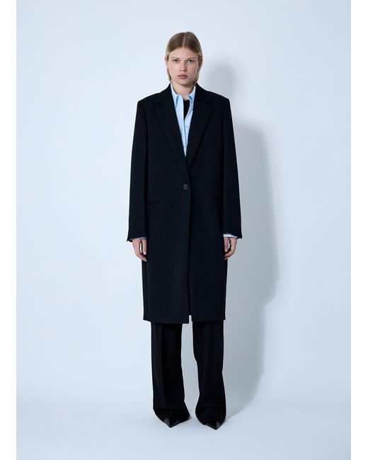 Totême  Blue Classic Tailored Coat