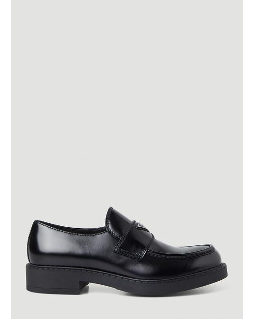 Prada Chocolate Loafers in Black for Men | Lyst Canada