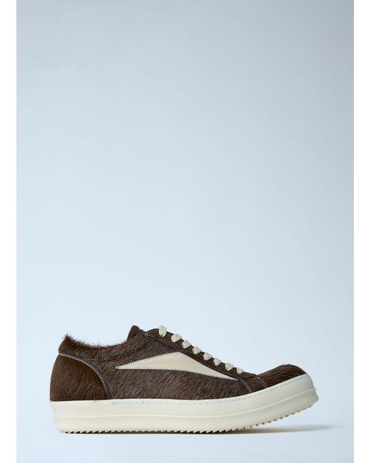 Rick Owens White Vintage Sneakers for men